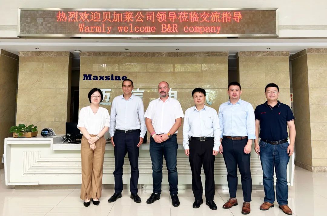 【邁信電氣】接待B&R（A Member Of The ABB Group）專家，交流伺服產(chǎn)品和技術(shù)成果